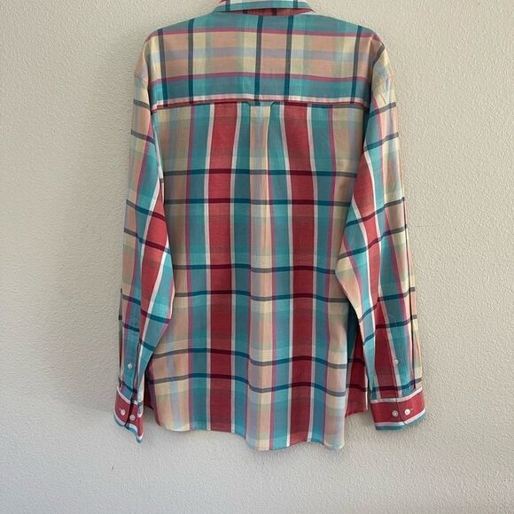 Keeler Bay Plaid Button Down Size Large - Picture 2 of 3